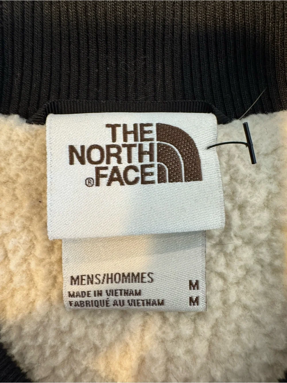 The North Face Men's Black Quilted Fleece-Lined Vest